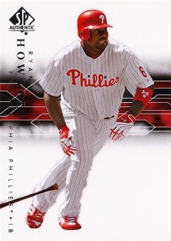 2008 SP Authentic #39 Ryan Howard Front