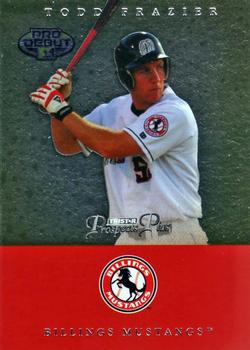 2007 TriStar Prospects Plus #3 Todd Frazier Front