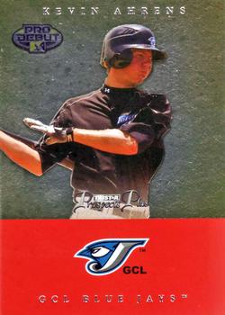 2007 TriStar Prospects Plus #42 Kevin Ahrens Front