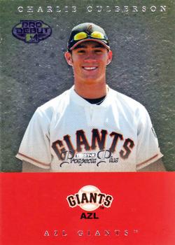 2007 TriStar Prospects Plus #48 Charlie Culberson Front