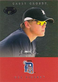 2007 TriStar Prospects Plus #83 Casey Crosby Front
