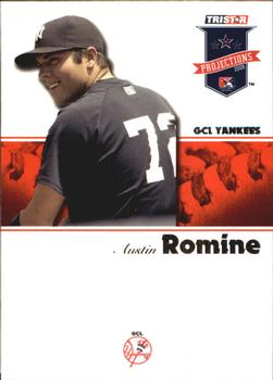 2008 TriStar PROjections #20 Austin Romine Front