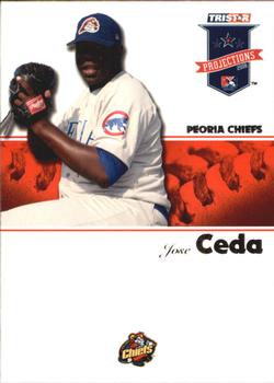 2008 TriStar PROjections #22 Jose Ceda Front