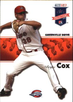 2008 TriStar PROjections #25 Bryce Cox Front