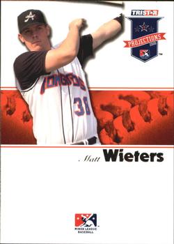 2008 TriStar PROjections #51 Matt Wieters Front