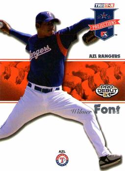 2008 TriStar PROjections #89 Wilmer Font Front