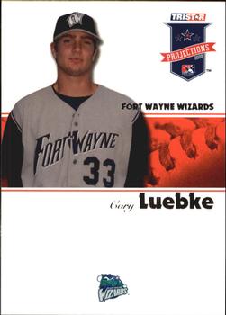 2008 TriStar PROjections #95 Cory Luebke Front