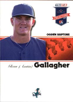 2008 TriStar PROjections #97 Austin Gallagher Front