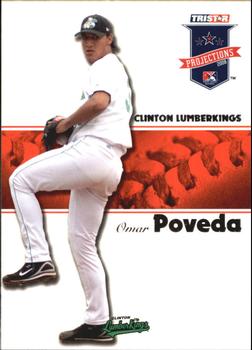 2008 TriStar PROjections #106 Omar Poveda Front