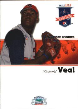 2008 TriStar PROjections #123 Donald Veal Front