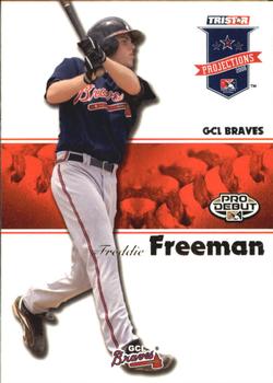 2008 TriStar PROjections #154 Freddie Freeman Front