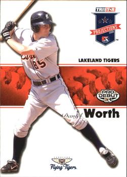 2008 TriStar PROjections #161 Danny Worth Front