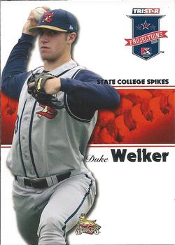 2008 TriStar PROjections #166 Duke Welker Front