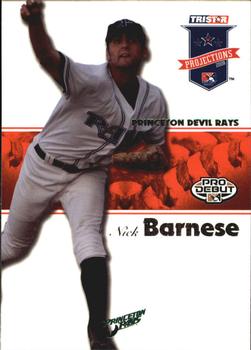 2008 TriStar PROjections #186 Nick Barnese Front