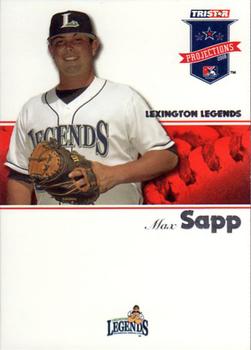 2008 TriStar PROjections #190 Max Sapp Front