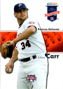 2008 TriStar PROjections #205 Adam Carr Front