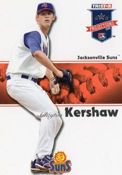 2008 TriStar PROjections #263 Clayton Kershaw Front