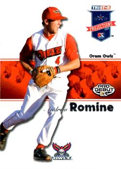 2008 TriStar PROjections #307 Andrew Romine Front