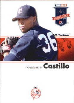2008 TriStar PROjections #308 Francisco Castillo Front