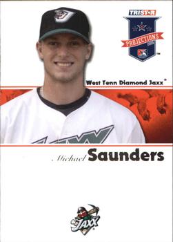 2008 TriStar PROjections #321 Michael Saunders Front