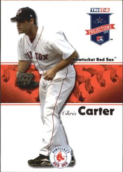 2008 TriStar PROjections #385 Chris Carter Front