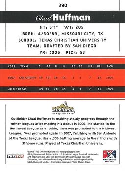 2008 TriStar PROjections #390 Chad Huffman Back