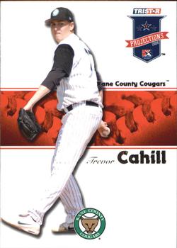 2008 TriStar PROjections #392 Trevor Cahill Front