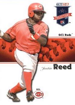 2008 TriStar PROjections #394 Justin Reed Front