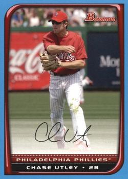 2008 Bowman - Blue #125 Chase Utley Front