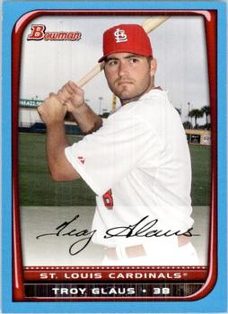 2008 Bowman - Blue #154 Troy Glaus Front