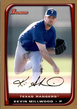 2008 Bowman - Gold #29 Kevin Millwood Front