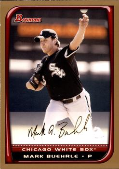 2008 Bowman - Gold #82 Mark Buehrle Front