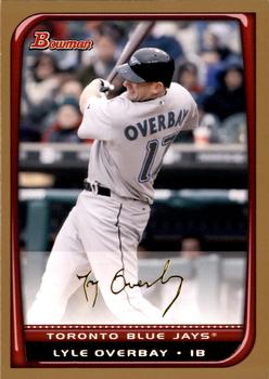 2008 Bowman - Gold #98 Lyle Overbay Front