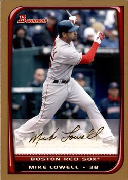 2008 Bowman - Gold #121 Mike Lowell Front