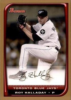 2008 Bowman - Gold #135 Roy Halladay Front