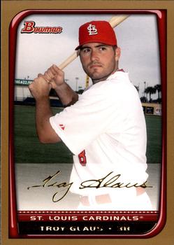 2008 Bowman - Gold #154 Troy Glaus Front