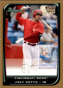 2008 Bowman - Gold #204 Joey Votto Front