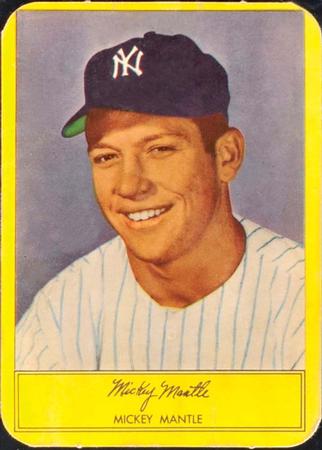 1954 Stahl-Meyer Franks #NNO Mickey Mantle Front