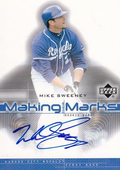 2002 Upper Deck Rookie Debut - Making Their Marks #MS Mike Sweeney Front