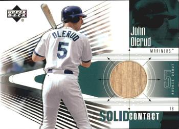 2002 Upper Deck Rookie Debut - Solid Contact #SC-JO John Olerud Front