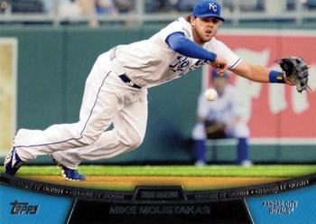 2013 Topps - Chase It Down #CD-6 Mike Moustakas Front