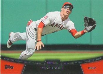 2013 Topps - Chase It Down #CD-1 Mike Trout Front