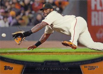 2013 Topps - Chase It Down #CD-2 Pablo Sandoval Front