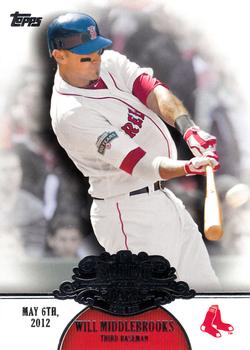2013 Topps - Making Their Mark #MM-16 Will Middlebrooks Front