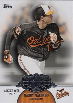 2013 Topps - Making Their Mark #MM-24 Manny Machado Front
