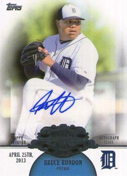 2013 Topps - Making Their Mark Autographs #MMA-BR Bruce Rondon Front