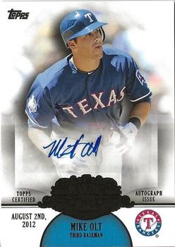 2013 Topps - Making Their Mark Autographs #MMA-MO Mike Olt Front
