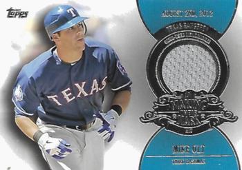 2013 Topps - Making Their Mark Relics #MMR-MO Mike Olt Front