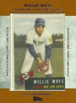 2013 Topps - Manufactured Topps Card Patch #MCP-2 Willie Mays Front