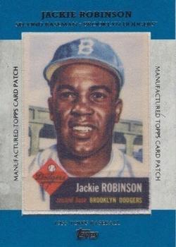 2013 Topps - Manufactured Topps Card Patch #MCP-3 Jackie Robinson Front